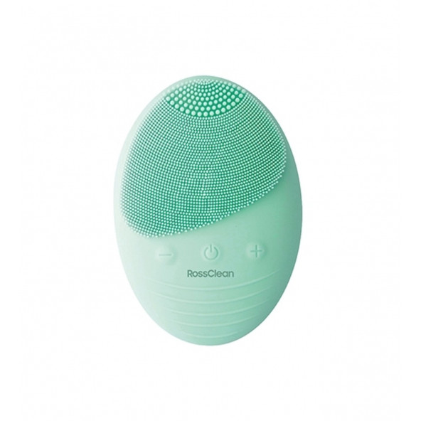 RossClean Pro Yüz Temizleme ve Masaj Cihazı -5 Kademeli -Fototerapi Modu -Kablosuz Şarjlı- Açık Yeşil