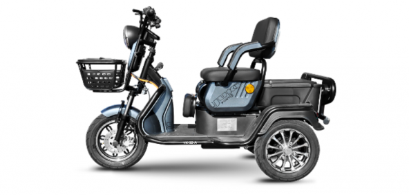 YUKİ PONY X ÜÇ TEKERLEKLİ İSTER 2 KİŞİLİK İSTER TEK ELEKTRİKLİ MOTOSİKLET - 2