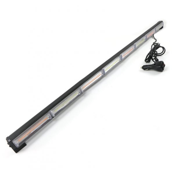 Çakar lamba 118 cm  8 led mavi-kırmızı-beyaz  12V / LAPA529 - 2