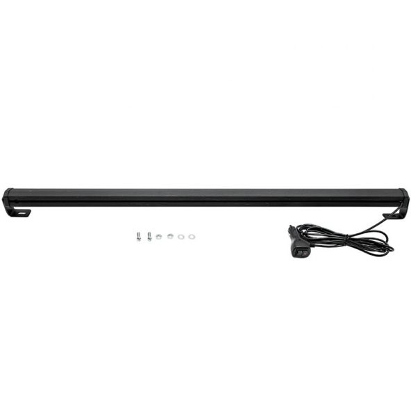 Çakar lamba 118 cm  8 led mavi-kırmızı-beyaz  12V / LAPA529 - 5