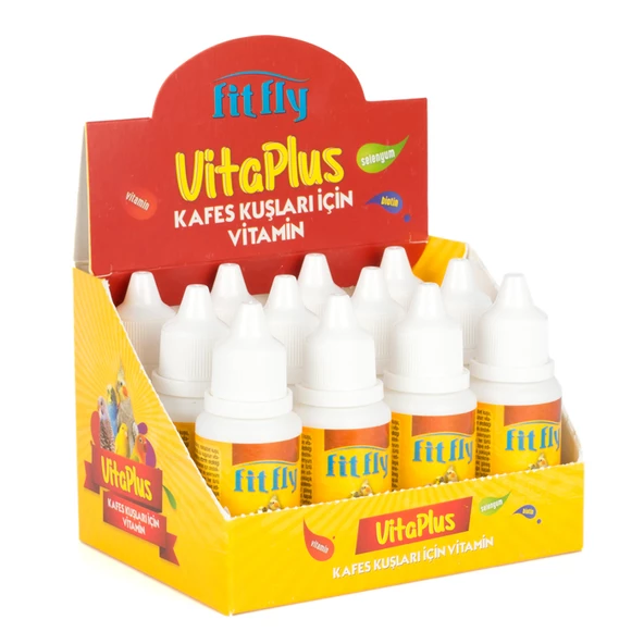 Fit Fly Vita Plus Kuş Vitamini 25 ml. Skt:04/2027