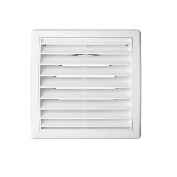 Afs Raksan 042 Smart Sinek Telli Düz Panjur Duvar Kanal Montajlı ABS Plastik AGMair Agm Havalandırma - 5