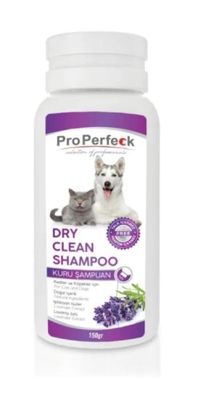 ProPerfeck Kedi Köpek Toz Şampuan Lavanta Kokulu ürün görseli 1
