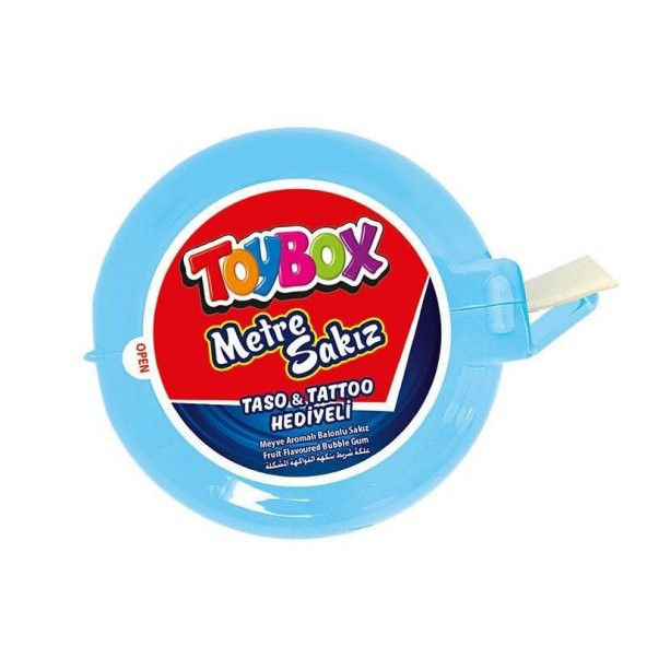 Toybox Meyve Aromalı Balonlu Metre Sakız 35 Gr X 12 Adet