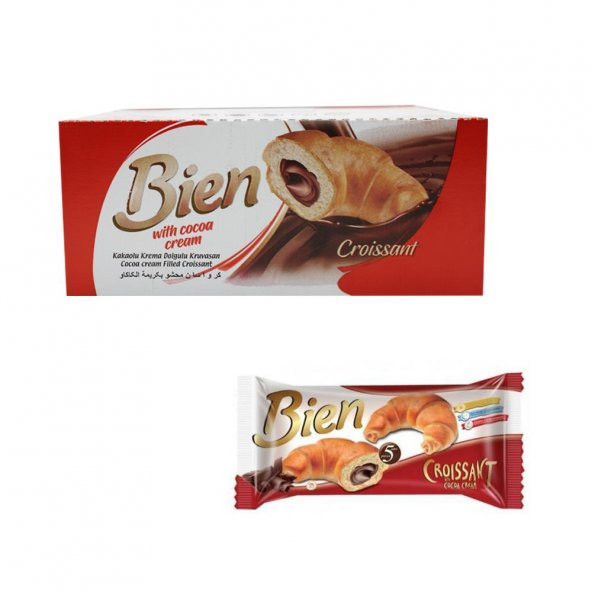Bien Kakaolu Kruvasan 50 Gr X 20 Adet