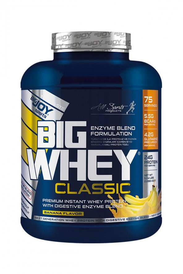 Bigjoy Sports Bigwhey 2288 gram 75 Servis Whey Protein Muzlu