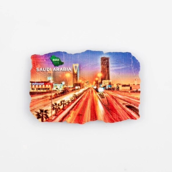 Suudi Arabistan Fresco Magnet ürün görseli