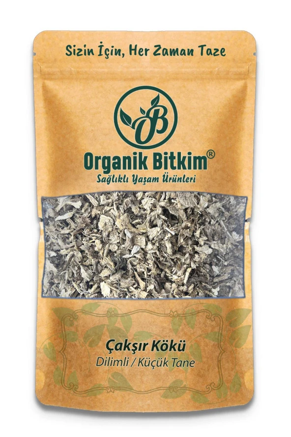 Organik Bitkim Çakşır Kökü Dilimlenmiş 150 gr ürün görseli 1