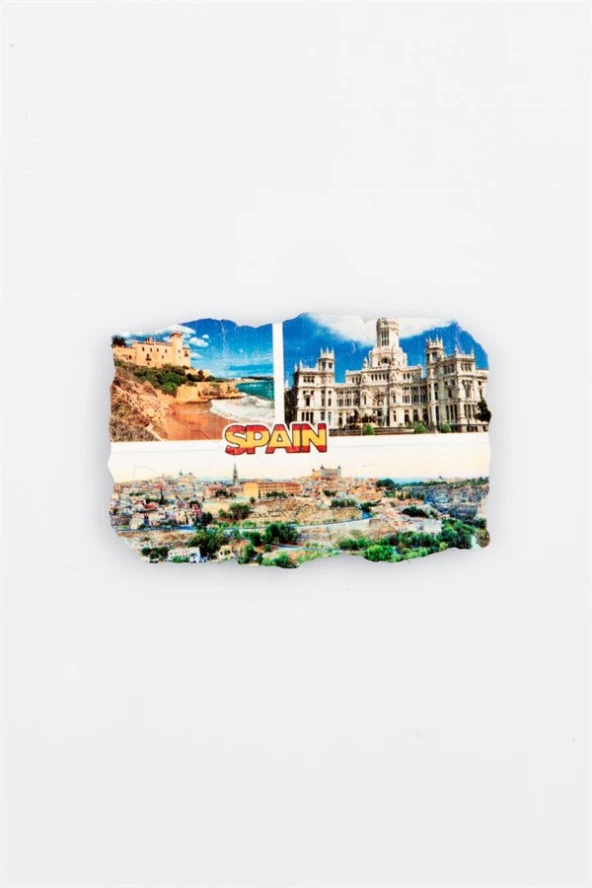 İspanya Temalı Fresco Magnet - Resim 2
