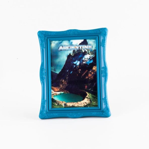 Arjantin Temalı Ayaklı Çerçeveli Magnet - Resim 2