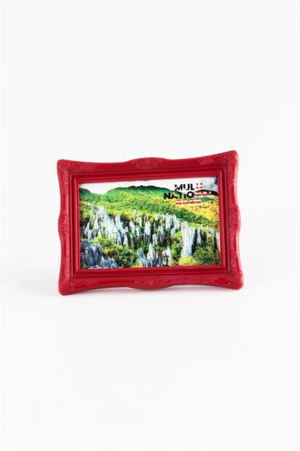 Malezya Temalı Ayaklı Çerçeveli Magnet - Resim 5