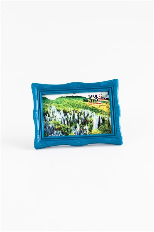 Malezya Temalı Ayaklı Çerçeveli Magnet - Resim 6