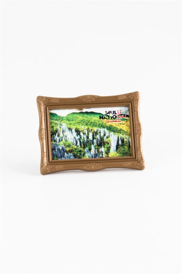 Malezya Temalı Ayaklı Çerçeveli Magnet - Resim 7