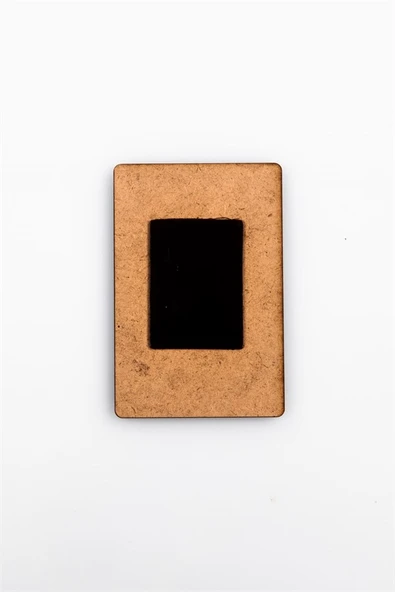 Kırgızistan Temalı Deri Magnet Ahşap Tabaka - Resim 3