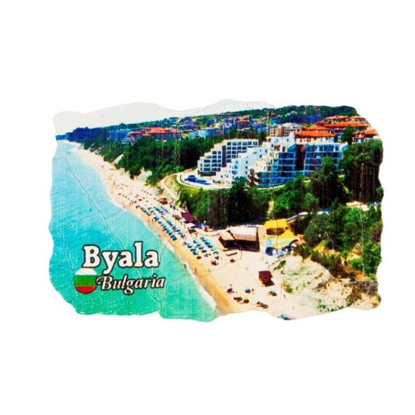 Bulgaristan Temalı Fresco Magnet