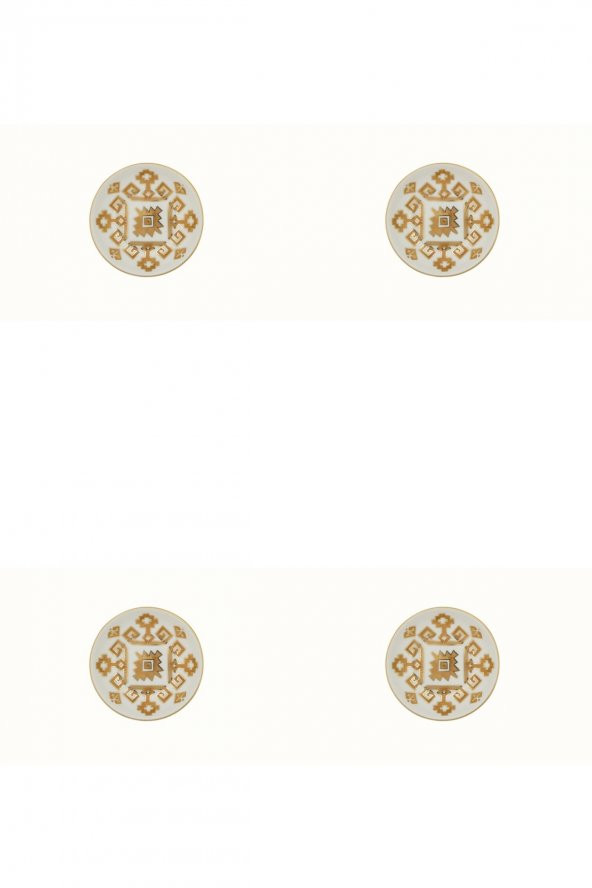 Porland Arabesque Desen Mini Kase 10cm 4lü - 1
