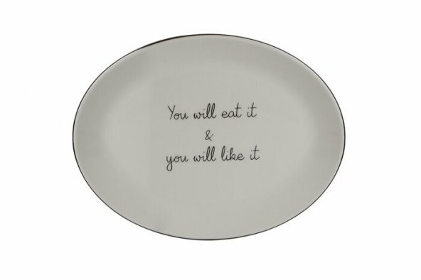 Porland Hope Kayık Tabak 28cm