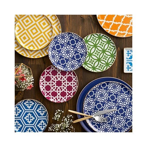 Porland Morocco Desen Karma Renk 18 Parça 6 Kişilik - 2