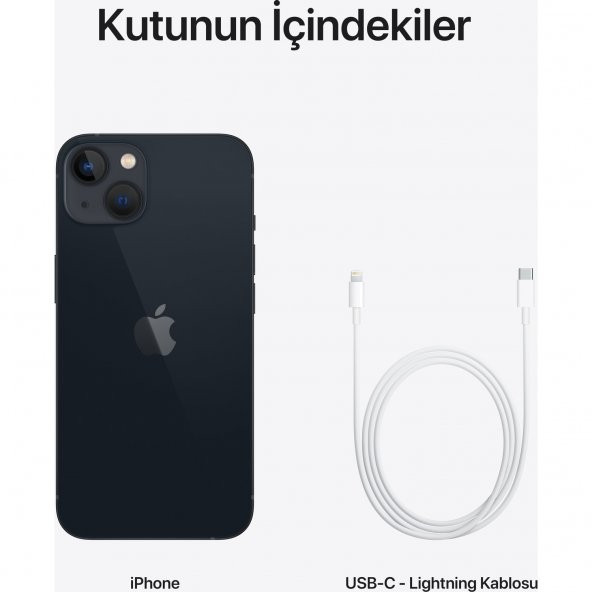 iPhone 13 128 GB Gece Yarısı - Resim 5