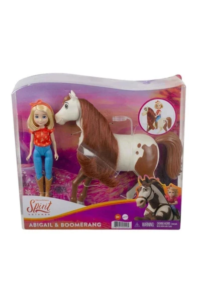 Spirit - Bebek Ve Güzel Atı Oyun Seti Gxf23 - Abigail & Boomerang