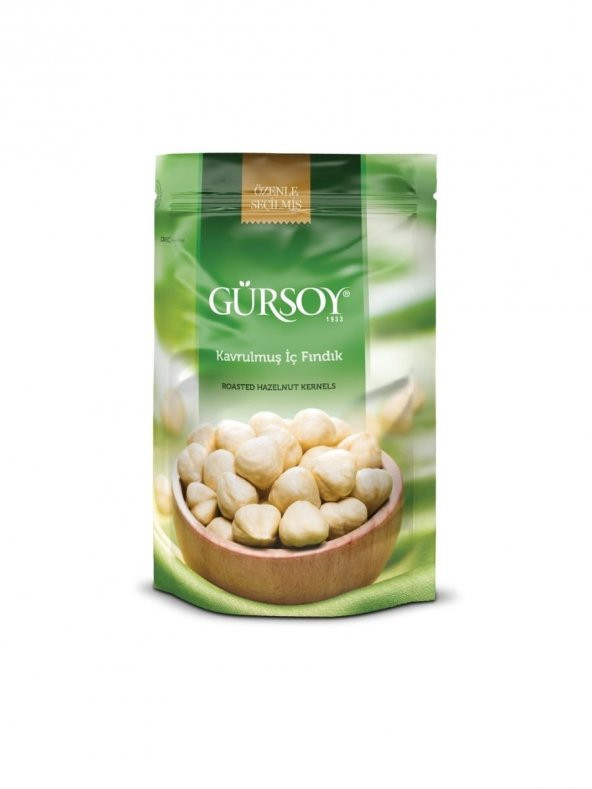 Gürsoy Kavrulmuş İç Fındık Doypack 150 g 2li Paket - Resim 3