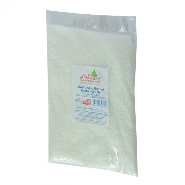 LokmanAVM Lavabo Açıcı Boncuk Kostik 1000 Gr Paket - 3
