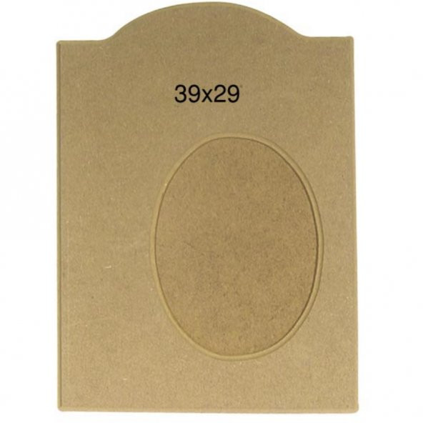 ÇER132 Resim Çerçevesi, Boyanabilir Ham Ahşap Mdf Çerçeve - 1