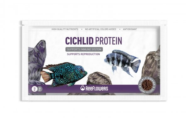 ReeFlowers Cichlid Protein Balık Yemi 15 Gr/