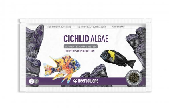 ReeFlowers Cichlid Algae Balık Yemi 15 Gr/