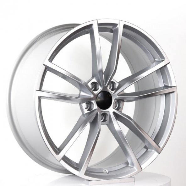 EMR-DY407-02 7.5x17"-5x112 ET40 57.1 Dynamic Silver Jant (4 Adet)