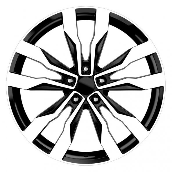 EMR-DY789-01 8.5x19"-5x112 ET38 57.1 Black Diamond Jant (4 Adet) - 2