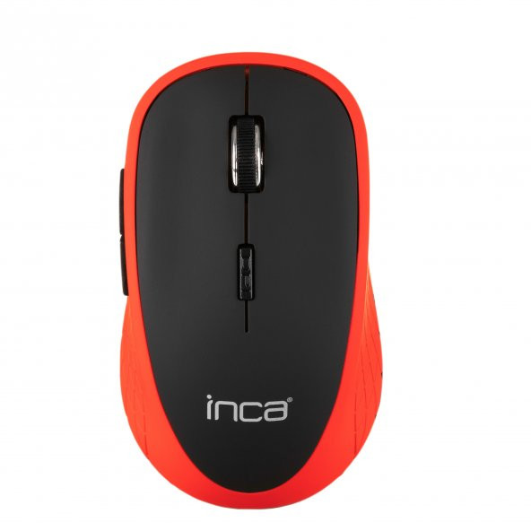 Inca INCA IWM-391T Kablosuz Rubber 1600dpi Optic Siyah/Kırmızı Mouse