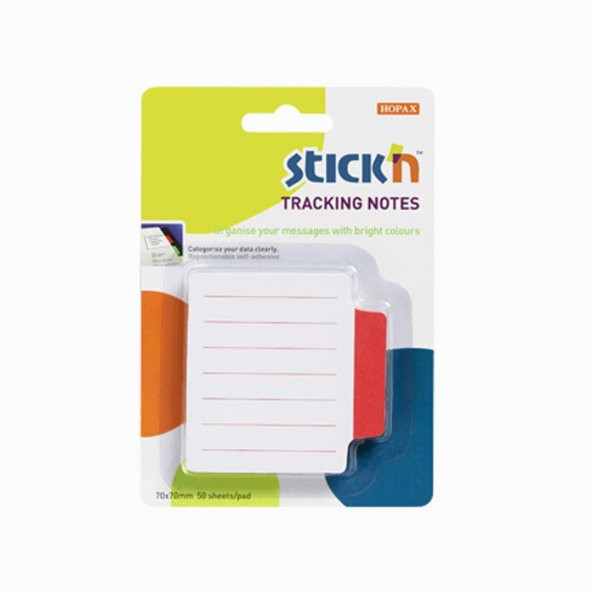 Stickn Tracking Notes Yapışkanlı Çizgili Not Kağıtları