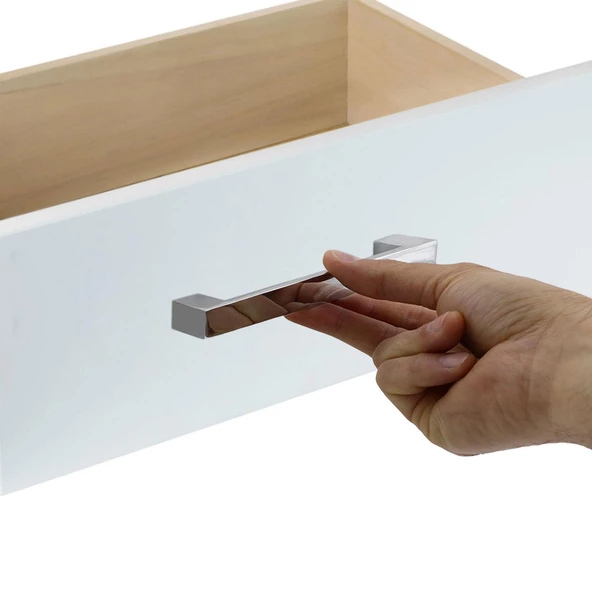 Cemre Çekmece Mutfak Dolap Kapak Kulpu Kulbu 160 mm Metal Kulp - 10