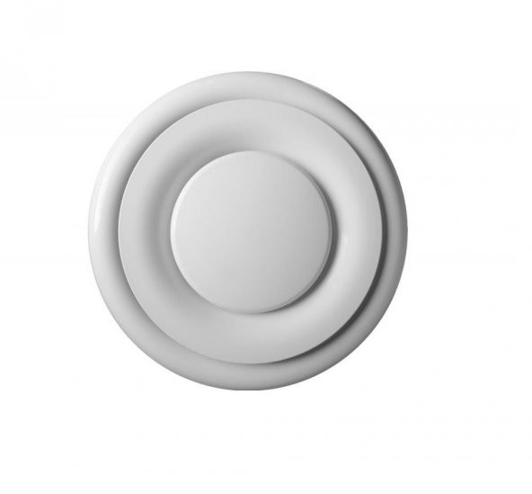 AFS 125 Smart Pvc Gemici Anemostad Raksan 177 x Q 124 mm ABS Plastik AGMair Agm Havalandırma - 2