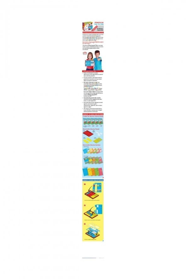 Yükselen Zeka Yayınları Dersmatik Okumayı Öğreten Set-oyuncak (ilk Okuma Yazma, Kodlama, Dikkat Geliştirme) (7 Kitap) - 3