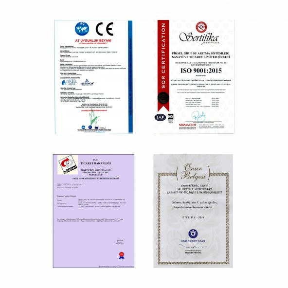 Piksel Aqua 10 Aşama Açık Kasa Su Arıtma Cihazı Filtresi Filmtec Membran Dirsekli (PKSMUH0280) - 4