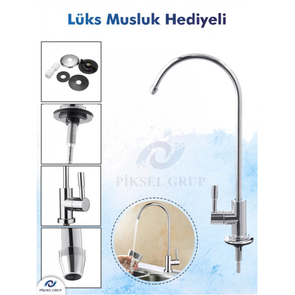 14 Aşamalı Pompalı Lg Membranlı Su Arıtma Cihazı (PKS-0116) - 5