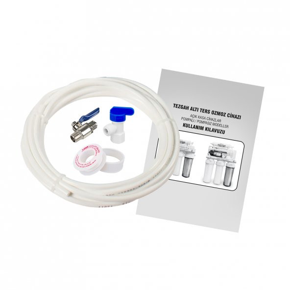 Piksel Aqua 9 Aşamalı Pompasız Filmtec Membranlı Açık Kasa Su Arıtma Cihazı(PKS-0090) - 4