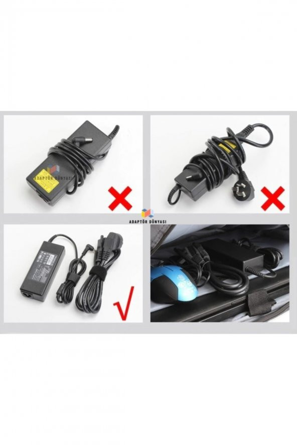 COMPAXE Asus 19v 3.42a 4.0*1.35mm  4.0mm X 1.35mm Laptop Şarj Aleti  Notebook Adaptör - 5