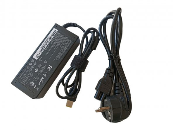 Concord Lenovo Usb Kare Uç 20V 3.25A Notebook Şarj Adaptörü - 2