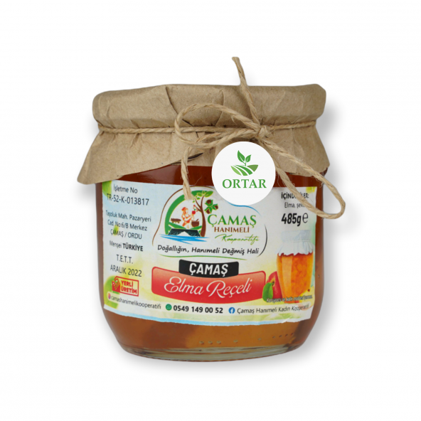 Elma Reçeli 475 gr (Doğal-Ev Yapımı)