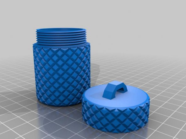 Knurled Güzel Şişe Plastik Aparat