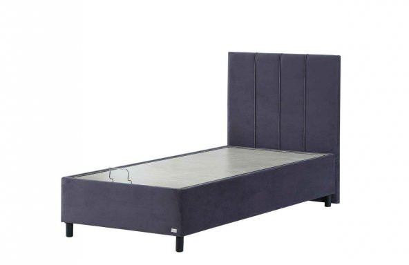 İpek Mobilya Alto Set ( Baza + Başlık + Yatak ) Renk ANTRASİT 90x190 - 2