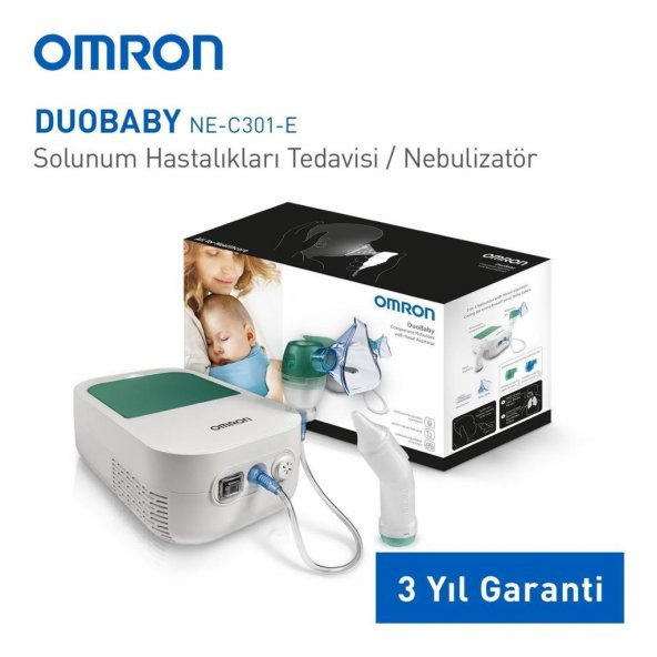 Omron Duobaby NE-C301E Kompresörlü Nebulizatör