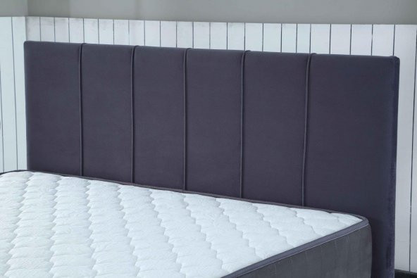 İpek Mobilya Alto Set ( Baza + Başlık + Yatak ) Renk ANTRASİT 140x200 - 5