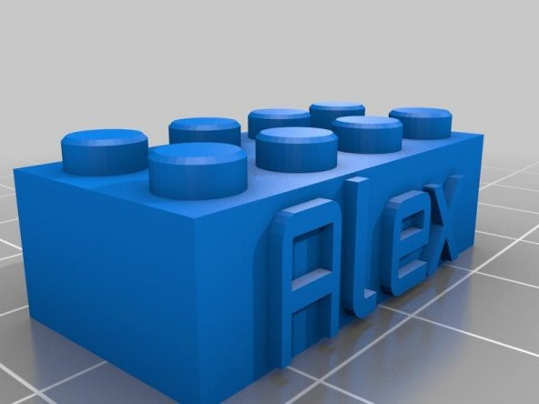 Alex - Lego Plastik Aparat