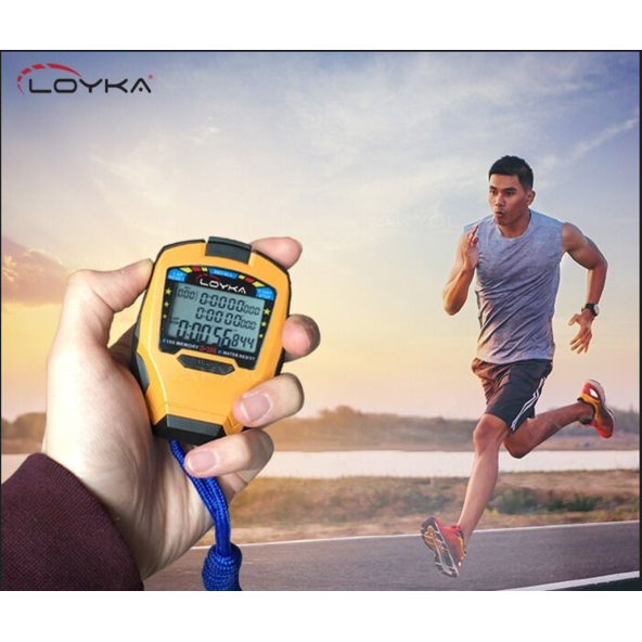 Loyka D-308 100 Lap Hafızalı Profesyonel Tip Kronometre - Resim 7