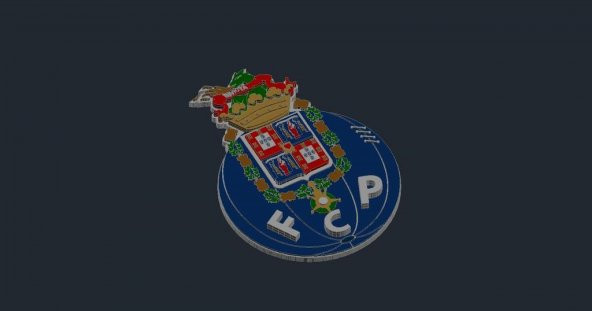 Fc Porto - Logo Plastik Aparat