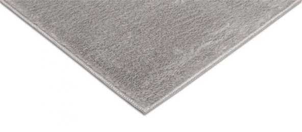 My Evilla Modern Dekoratif Halı Jel Kaymaz Taban Açık Gri Yatak Odası Seti - 5